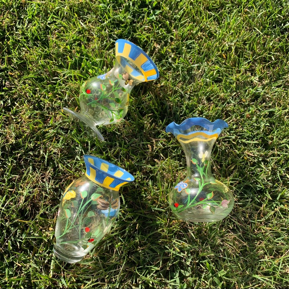 Lenox Butterfly Meadow set of 3 vases 🦋
